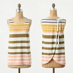 Anthropologie Meadow Rue Kimberly Tie-Back Tank